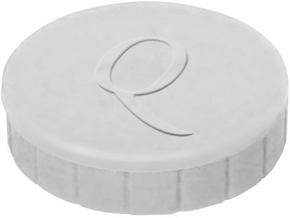 Ronde magneet diameter 32mm wit doos van 10 stuks