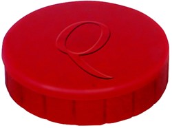 Ronde magneten diameter 20mm rood doos van 10 stuks