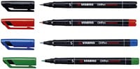Stabilo OHP-marker OHPen Universal Permanent rood, superfijn 0,4 mm-2