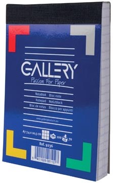 Gallery schrijfblok A7 geruit-2