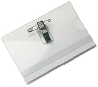 Badge met combiklem, 58 x 90 mm, doos van 50 stuks