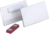 Badge met magneet, 60 x 90 mm, doos van 20 stuks