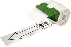 Leitz Icon labels continue label 88 mm breed wit plastic