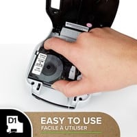 Dymo D1 tapes 24 mm x 7 m wit/zwart-3