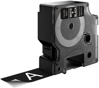 Dymo D1 tapes 24 mm x 7 m wit/zwart-7