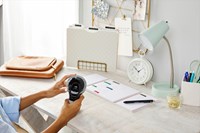 Dymo D3 tape S0898130 9mm wit op zwart-1