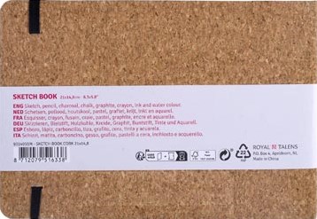 Talens Art Creation schetsboek Kurk 21 x 14,8 cm-3