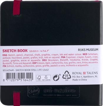 Talens Art Creation schetsboek Stilleven 12 x 12 cm-3