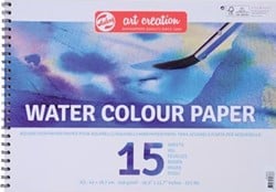 Talens Art Creation aquarelpapier 240 g/m² ft A3, blok met 15 vellen