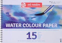 Talens Art Creation aquarelpapier 240 g/m² ft A3, blok met 15 vellen