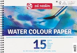 Talens Art Creation aquarelpapier 240 g/m² ft A4, blok met 15 vellen