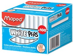 Maped krijt wit