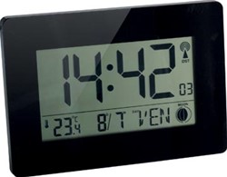 Orium by CEP digitale radiogestuurde klok met LCD scherm multifunctioneel 22,9 x 2,7 x 16,2 cm