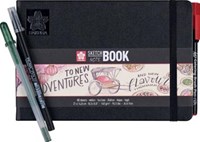 Sakura schetsboek, 80 vel, 140 g/m², ft A5, wit papier-2