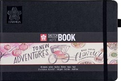 Sakura schetsboek, 80 vel, 140 g/m², ft A5, wit papier