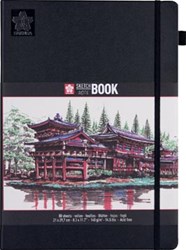 Sakura schetsboek, 140 g/m², ft A4, wit, 80 vel