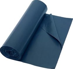 Vuilniszak 70 liter 40 micron 60 x 80 cm grijs rol van 20 stuks