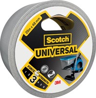 Scotch ducttape Universal, ft 48 mm x 25 m, zilver-2