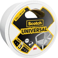 Scotch ducttape Universal, ft 48 mm x 25 m, wit-2