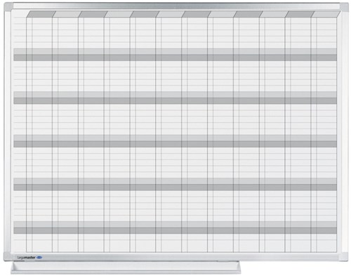 Jaarplanner planbord Legamaster professional 90x120cm