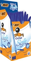 Bic Cristal balpen So medium punt pak van 50 stuks blauw