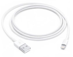 Apple kabel Lightning (8-pin) naar USB-A 1 m wit