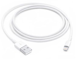 Apple kabel Lightning (8-pin) naar USB-A 1 m wit