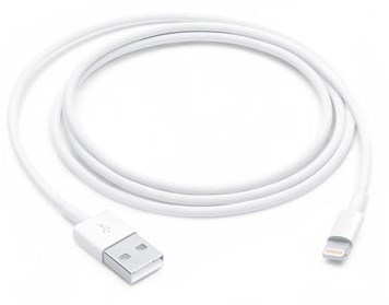 Apple kabel Lightning (8-pin) naar USB-A 1 m wit