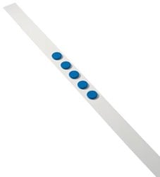 Magneetband zelfklevend 1 meter onbuigbaar met magneten