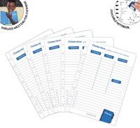 Correctbook weekplanner A5 uitbreidingsset 10 pagina's (5 vel) uitwisbaar
