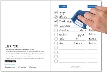Correctbook to-do list A5 8 pagina's (4 vel) uitwisbaar notitieboek-2