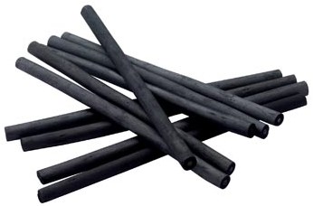 Art creation houtskool 14cm pak van 10 stuks