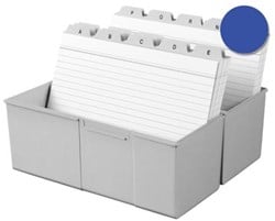 Han systeemkaartenbak A5 formaat, blauw