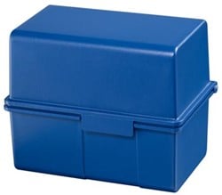 Han systeemkaartenbak Formaat A6, blauw