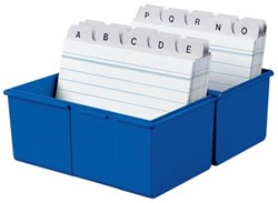 Han systeemkaartenbak Formaat A7, blauw