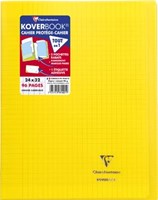 Clairefontaine schrift Koverbook voor A4+ 96 bladzijden kaft in PP seyès transparant-5