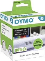 Dymo 99012 etiketten groot adres 89 x 36 mm