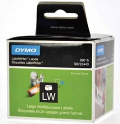 Dymo 99015 etiketten 70 x 54 mm