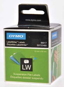 Dymo 99017 hangmapetiketten 50 x 12 mm