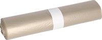 Vuilniszak 130- 140 liter transparant LDPE 10 stuks