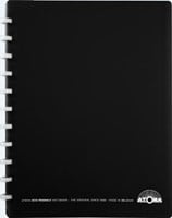 Atoma Eco  schrift A4 + 120 bladzijden gelijnd met 6 tabbladen en 5 showtassen assorti