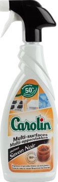 Carolin allesreiniger met zwarte zeep spray van 650 ml