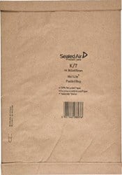 Mail Lite Padde Bag enveloppen bruin K/7 363 x 476 mm doos van 50 stuks