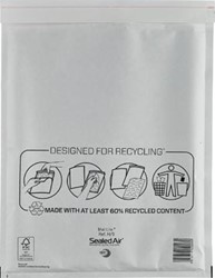 Mail Lite luchtkussenenveloppen wit H/5 270 x 360 mm doos van 10 stuks