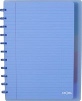 A4 Notitieboek Gelijnd Assorti Kleuren Atoma Seyes