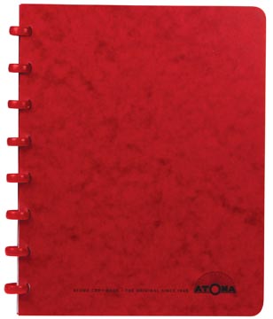 Notitieboek A4 formaat gelinieerd geassorteerde kleuren Atoma Patroonschrift 16,5 x 21 cm-3
