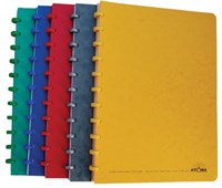 A4 Notitieboek Gelijnd Geassorteerde Kleuren Atoma Patroonschri 21 x 29,7 cm