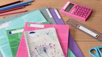 Avery Family gelamineerde etiketten etui met 24 etiketten geassorteerde formaten en fluo kleuren-3