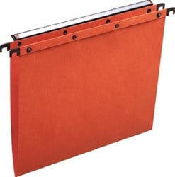 L'Oblique hangmappen voor laden AZO tussenafstand 330 mm (A4), V-bodem, oranje
