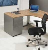 Ladeblok met 5 laden voor aanbouw aan het bureau-2